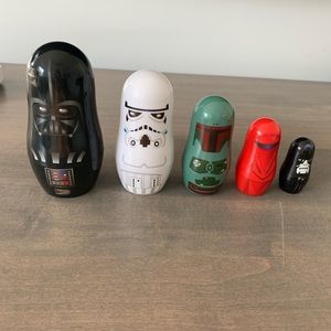 RARE Star Wars Nesting Dolls Set: The Empire